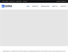 Tablet Screenshot of medeia.com